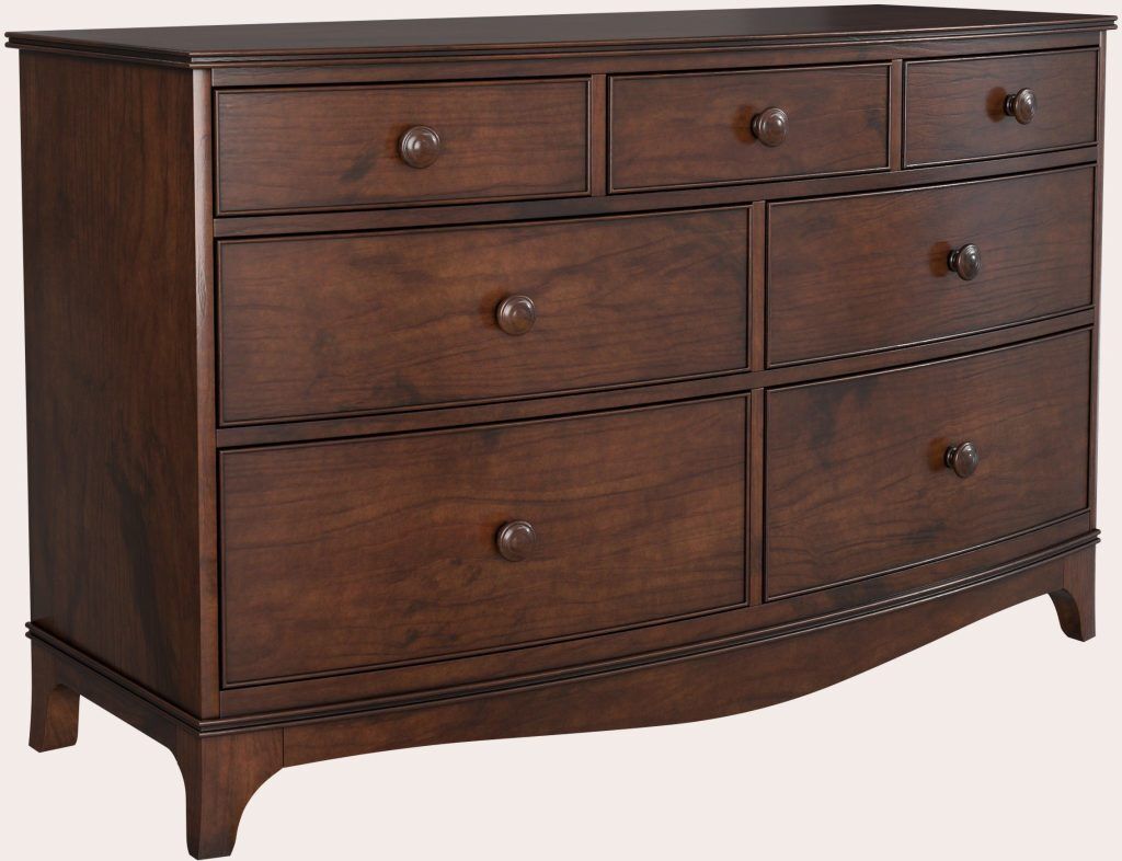 Laura Ashley Broughton 3 over 4 Drawer Chest in Dark Finish | Shackletons