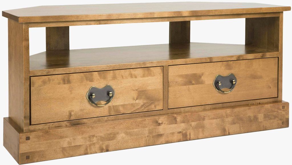 Laura Ashley Garrat Honey Corner TV Unit | Shackletons