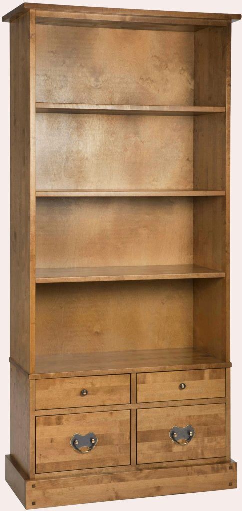 Laura Ashley Garrat Honey 4 Drawer Single Bookcase | Shackletons