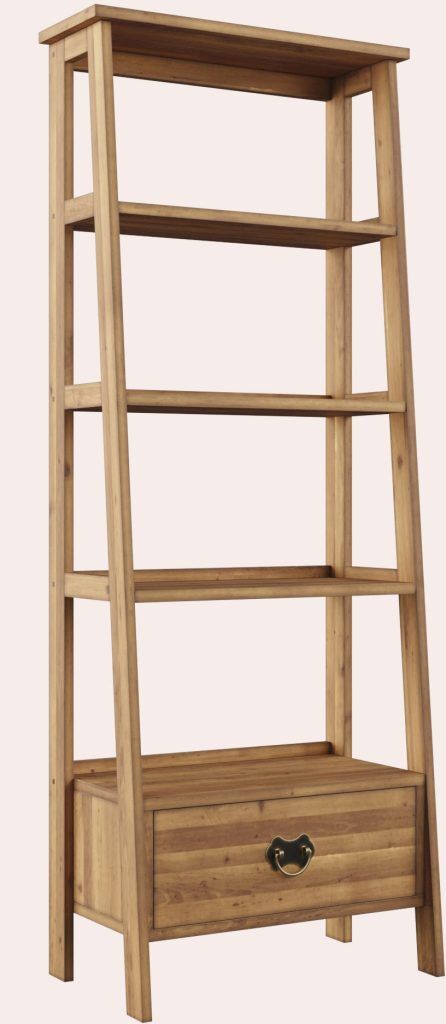 Laura Ashley Garrat Honey Ladder Shelving Unit | Shackletons