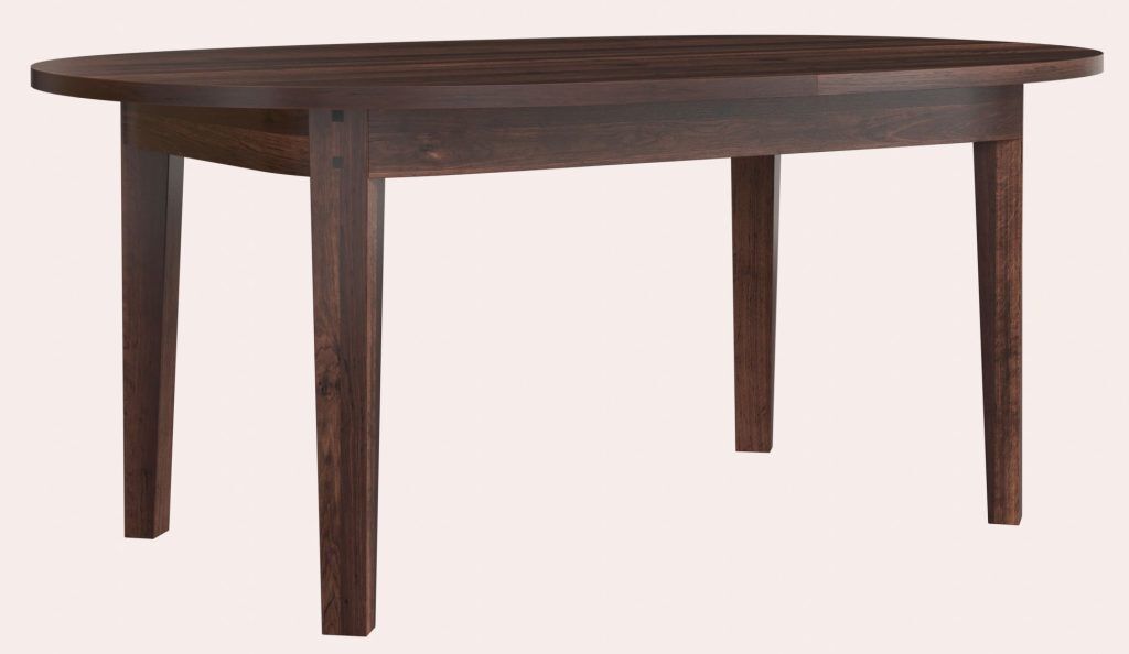 Laura Ashley Garrat Chestnut Oval Extending Dining Table | Shackletons