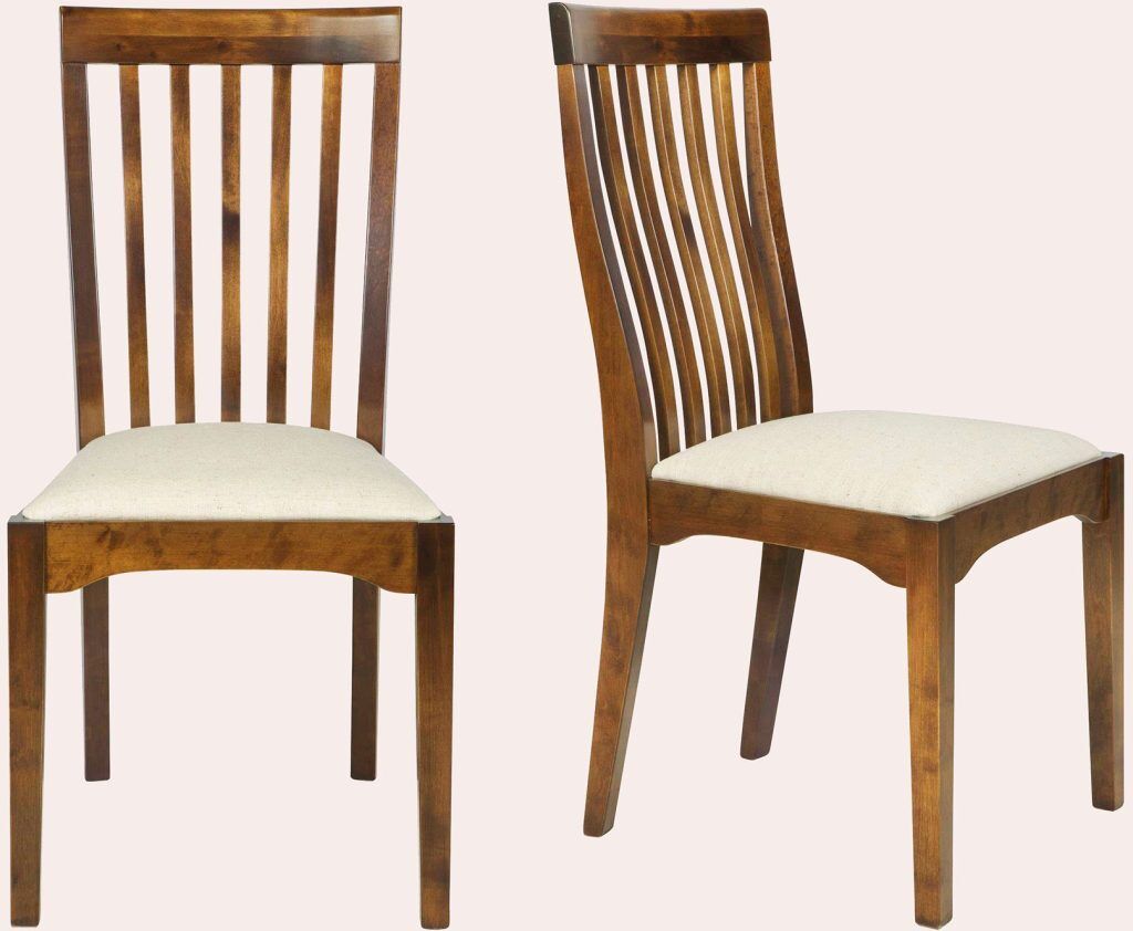 Laura Ashley Garrat Chestnut Pair of Dining Chairs | Shackletons