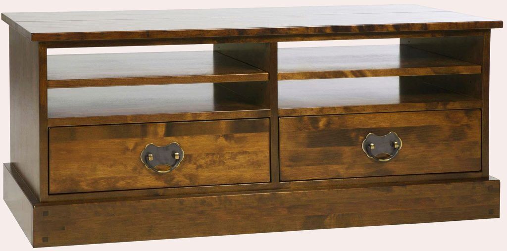 Laura Ashley Garrat Chestnut 2 Drawer TV Unit | Shackletons