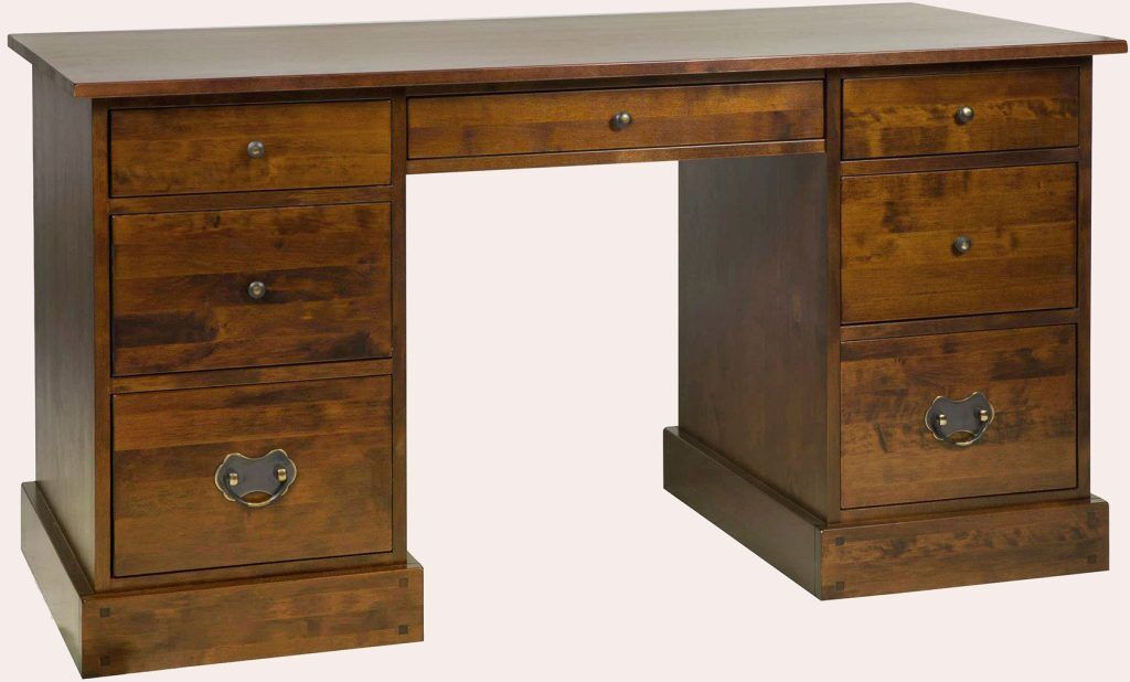 Laura Ashley Garrat Chestnut 7 Drawer Desk | Shackletons