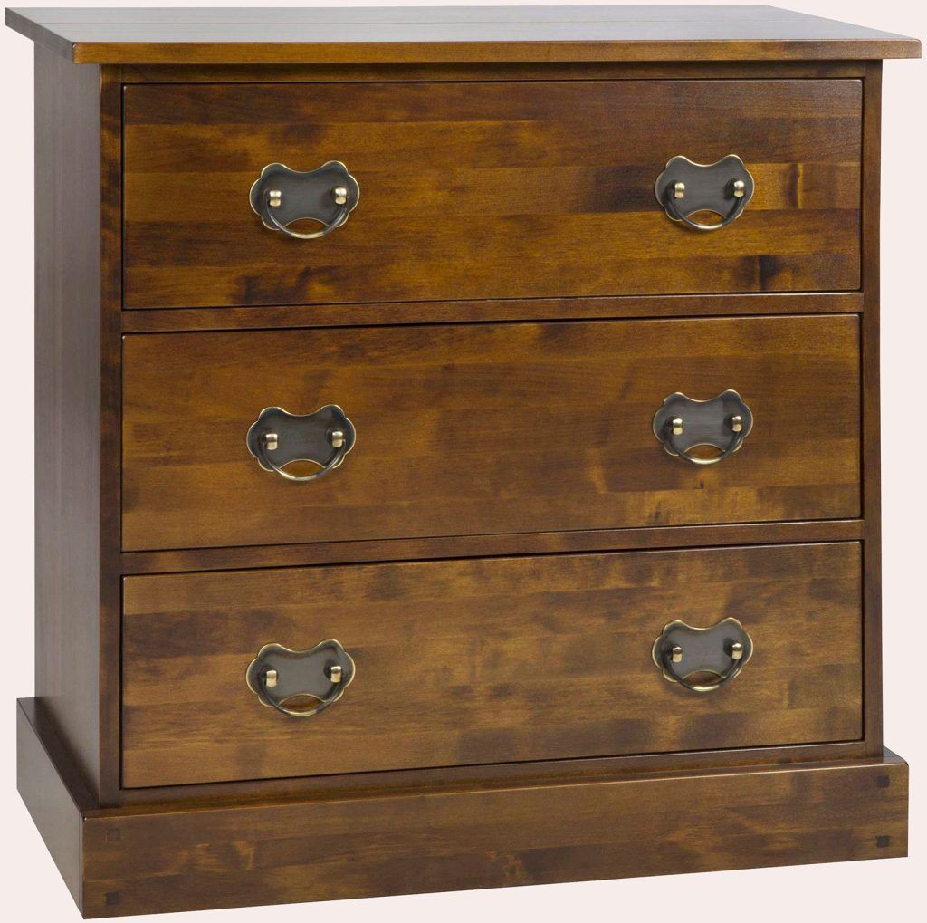 Laura Ashley Garrat Chestnut 3 Drawer Chest | Shackletons