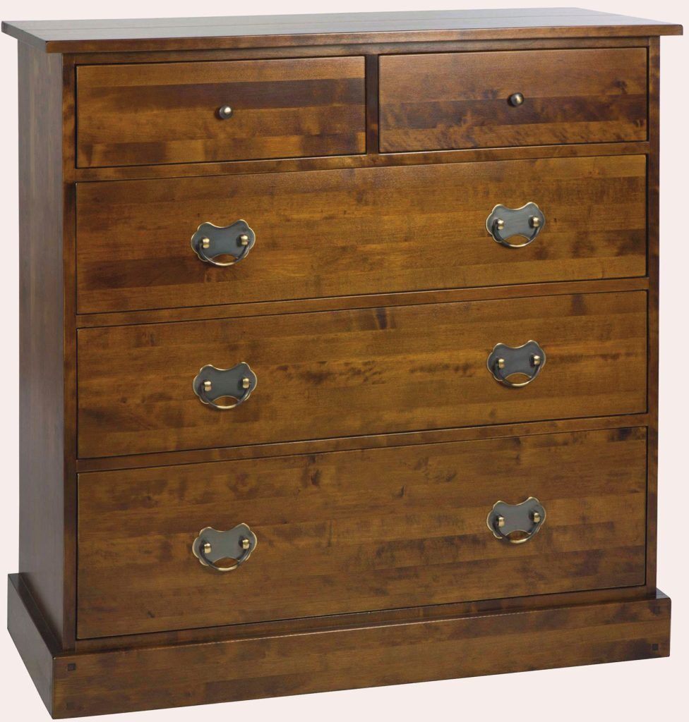 Laura Ashley Garrat Chestnut 2+3 Drawer Chest | Shackletons