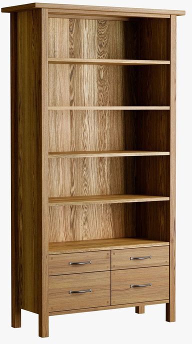 Laura Ashley Milton 4 Drawer Single Bookcase | Shackletons