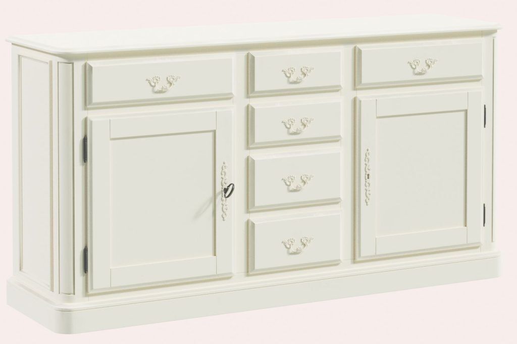 Laura Ashley Provencale Ivory 2 Door 6 Drawer Sideboard | Shackletons