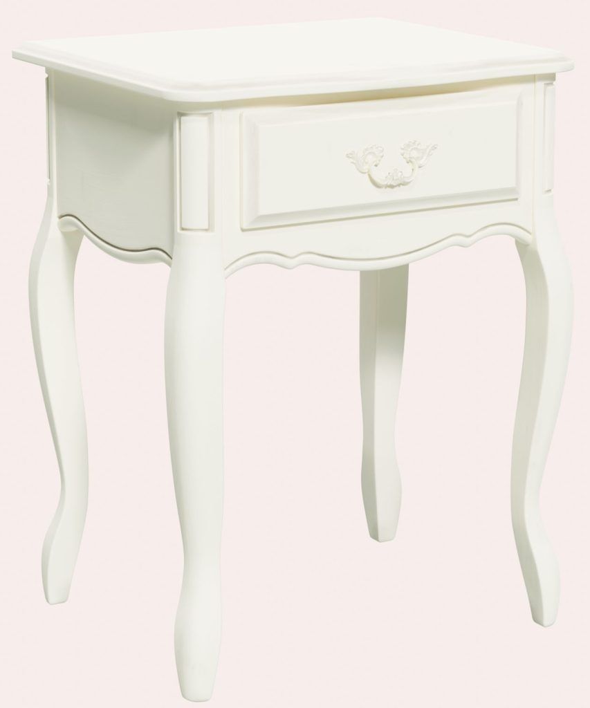 Laura Ashley Provencale Ivory 1 Drawer Side Table | Shackletons