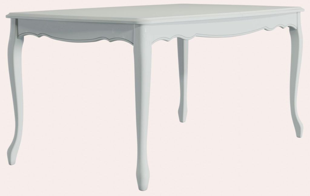 Laura Ashley Provencale Dove Grey Extending Dining Table | Shackletons