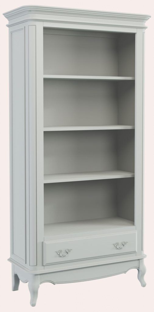 Laura Ashley Provencale Dove Grey 1 Drawer Bookcase | Shackletons