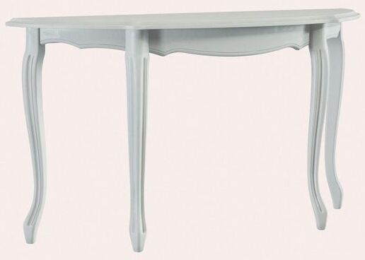 Laura Ashley Provencale Dove Grey Half Moon Console Table | Shackletons