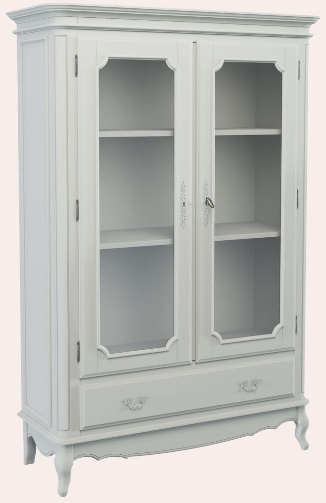 Laura Ashley Provencale Dove Grey 2 Door 1 Drawer Armoire | Shackletons