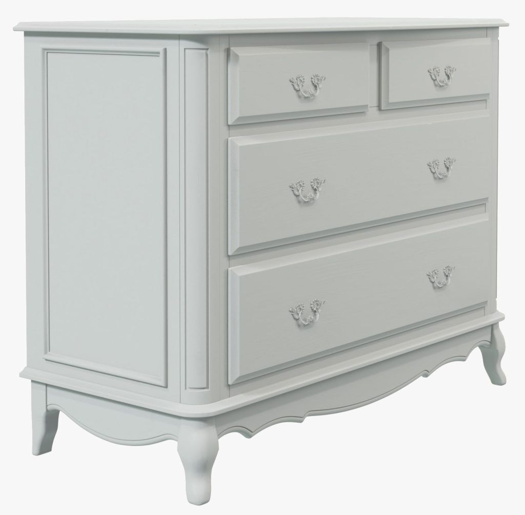 Laura Ashley Provencale Dove Grey 2+2 Drawer Chest | Shackletons