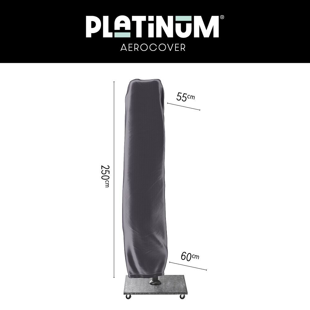 Free Arm Parasol Aerocover 60cm x 250cm | Shackletons