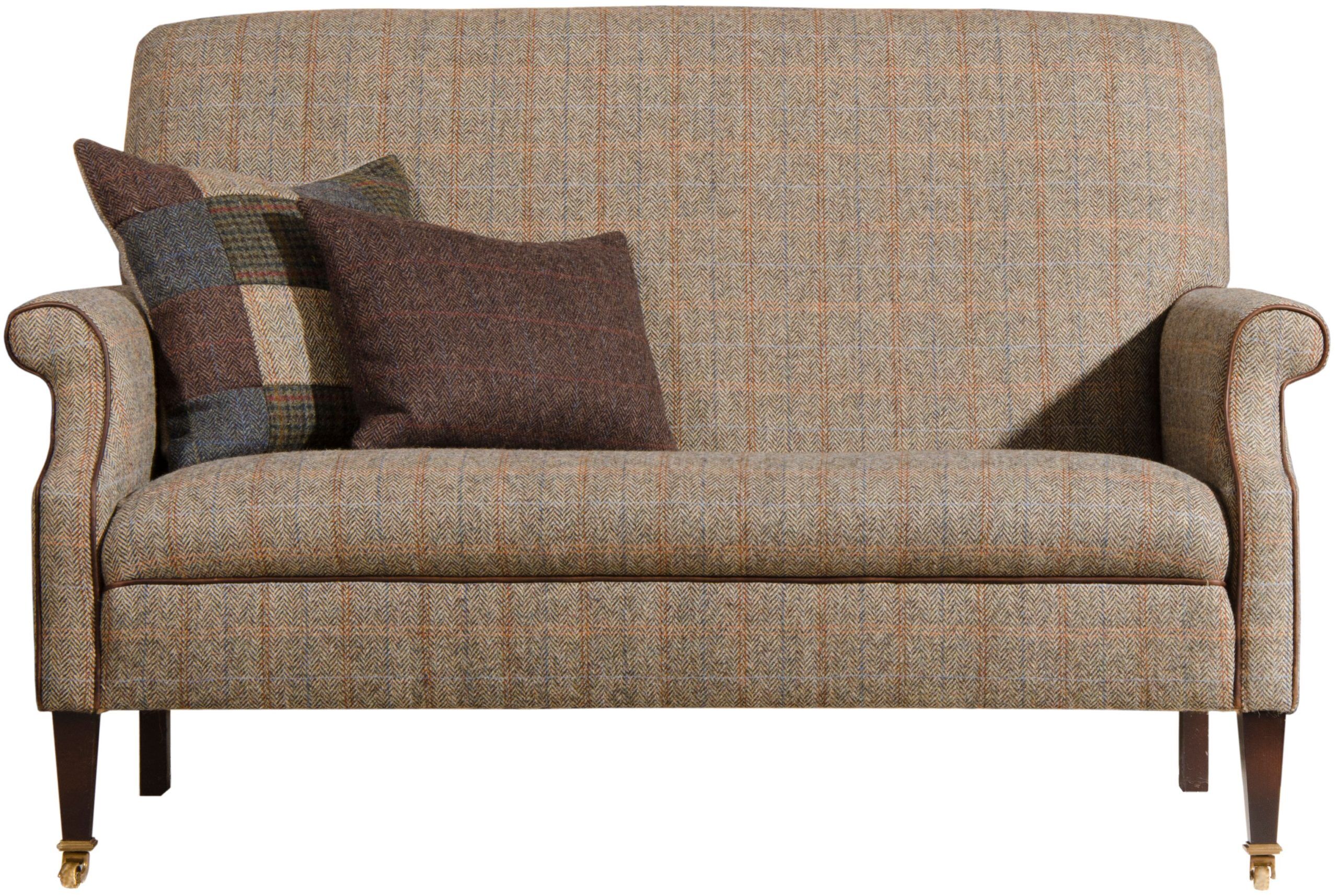 Tetrad Bowmore Compact Sofa in Bracken Herringbone Fabric