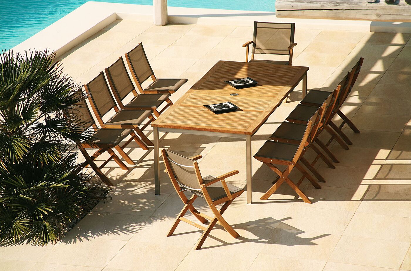 Barlow Tyrie Horizon 10 Seat Dining Set
