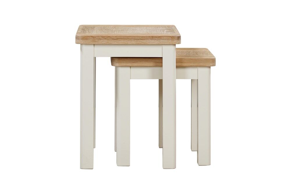 Foxington Nest of Tables   OWP Painted | Shackletons