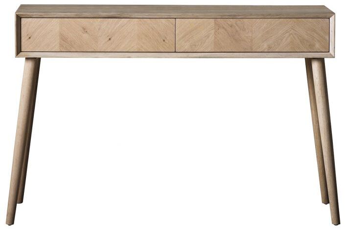 Gallery Direct Milano 2 Drawer Console Table | Shackletons