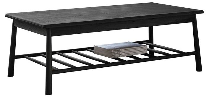 Gallery Direct Wycombe Rect Coffee Table Black | Shackletons