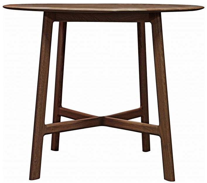 Gallery Direct Madrid Round Dining Table Walnut | Shackletons