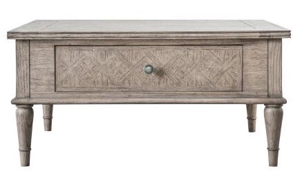 Gallery Direct Mustique Square 2 Drawer Coffee Table | Shackletons