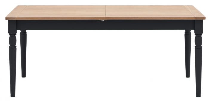 Gallery Direct Eton Extending Dining Table Meteor | Shackletons