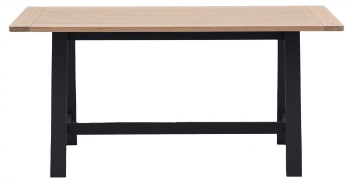 Gallery Direct Eton Trestle Table Meteor | Shackletons