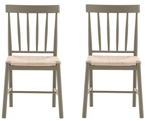 Gallery Direct Eton Dining Chair Prairie Set of 2 | Shackletons