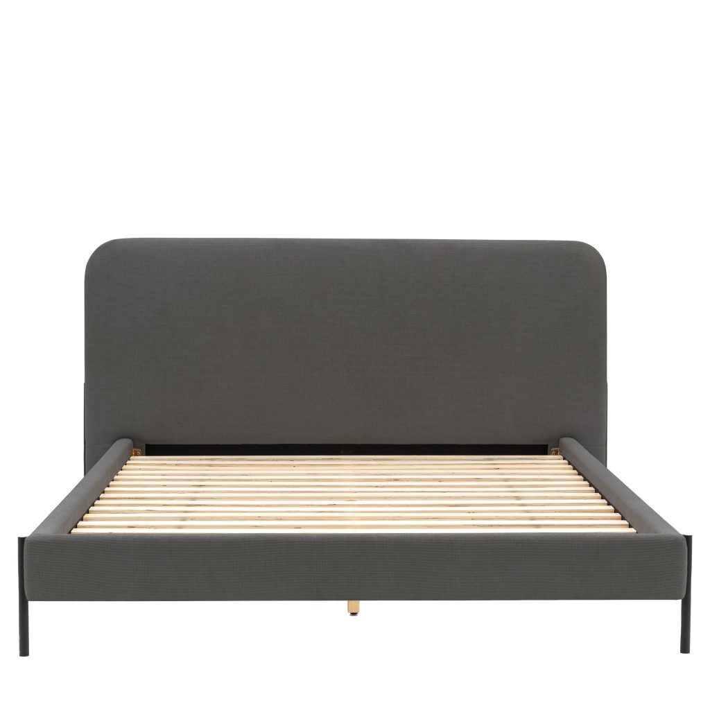 Gallery Direct Oslo 46 Bedstead Warm Grey | Shackletons
