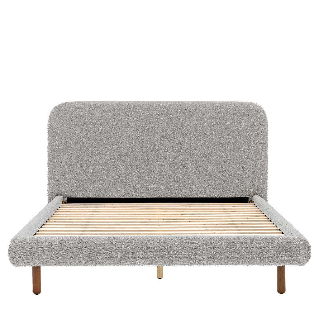 Gallery Direct Rabley 5 Bedstead Stone Grey | Shackletons