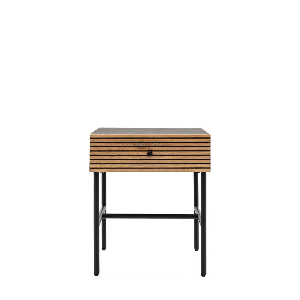 Gallery Direct Hyland 1 Drawer Bedside | Shackletons