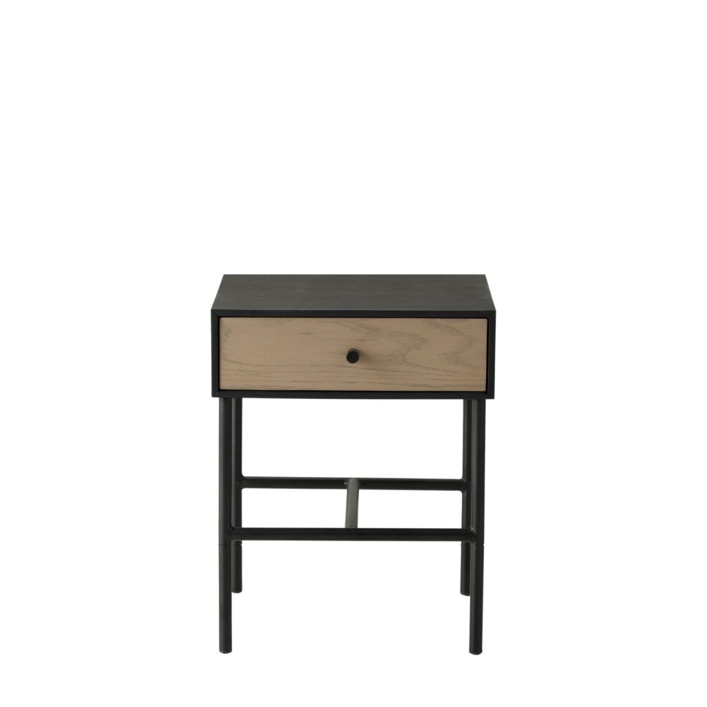 Gallery Direct Carbury 1 Drawer Bedside Table | Shackletons