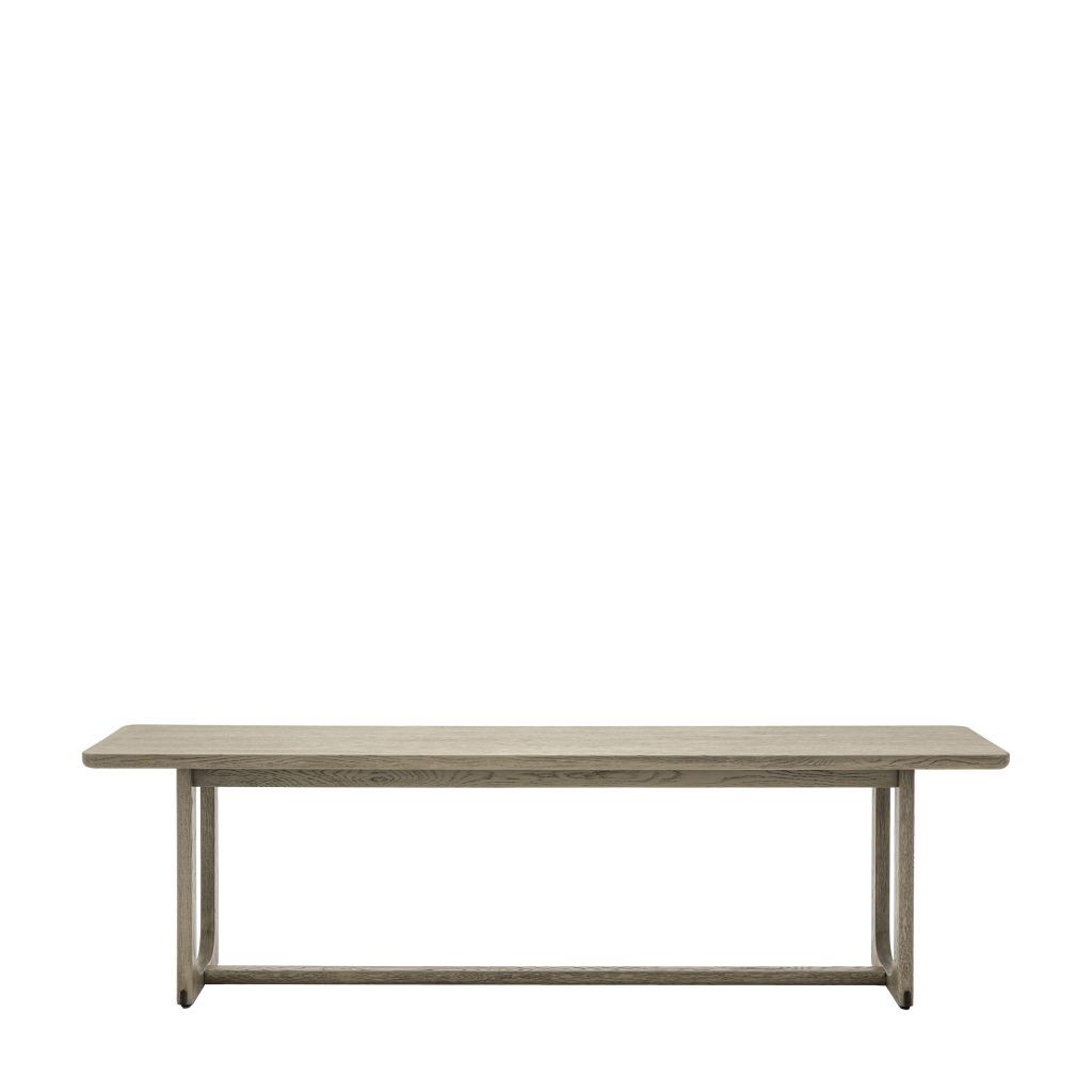 Gallery Direct Craft Dining Bench Smoked | Shackletons