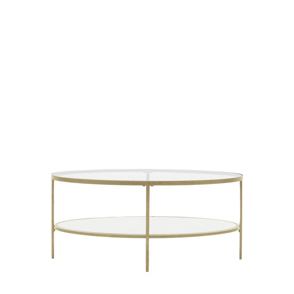 Gallery Direct Hudson Coffee Table Champagne | Shackletons