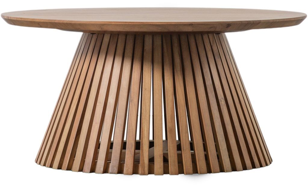 Gallery Direct Brookland Slatted Coffee Table | Shackletons