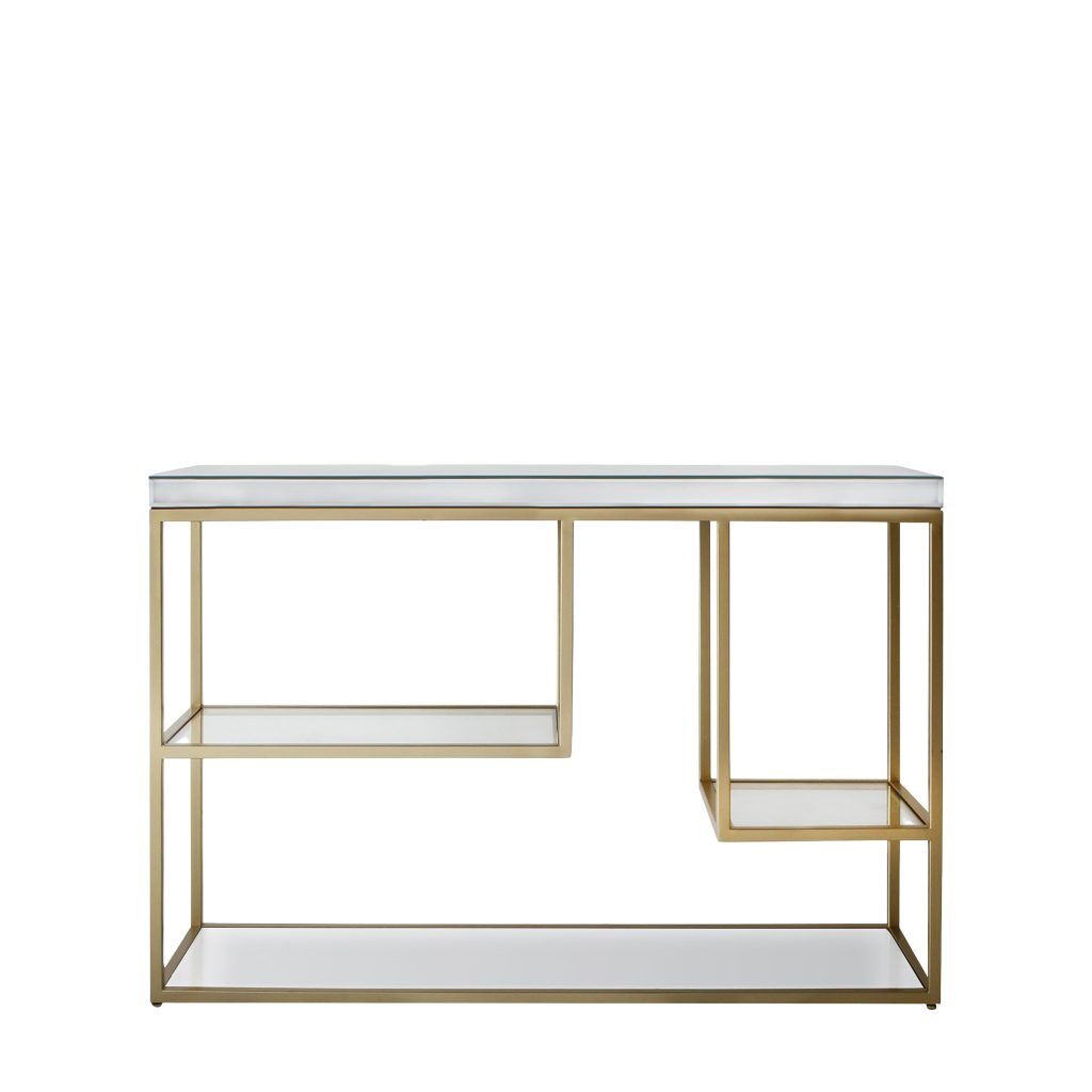 Gallery Direct Pippard Console Table Champagne | Shackletons