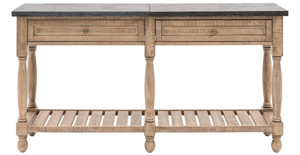 Gallery Direct Vancouver 2 Drawer Console | Shackletons