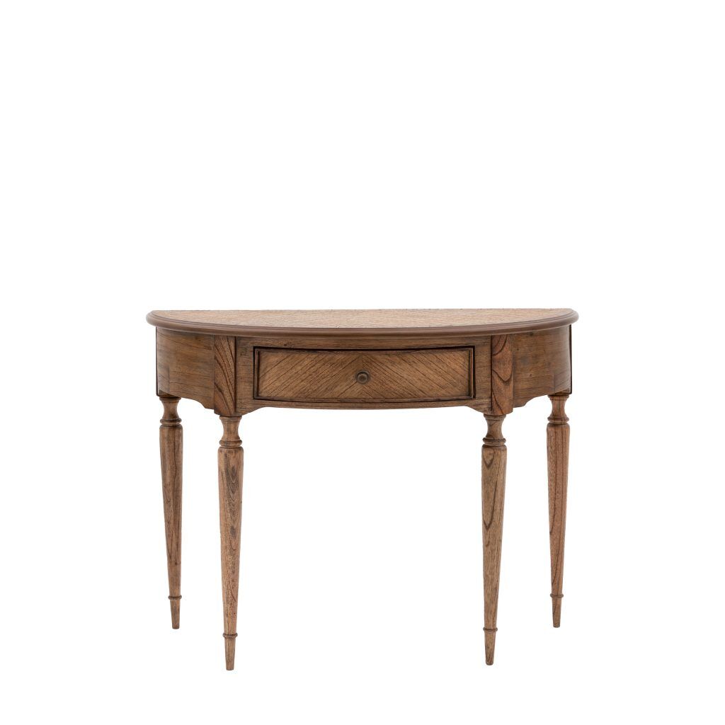 Gallery Direct Highgrove Demi Lune Table | Shackletons