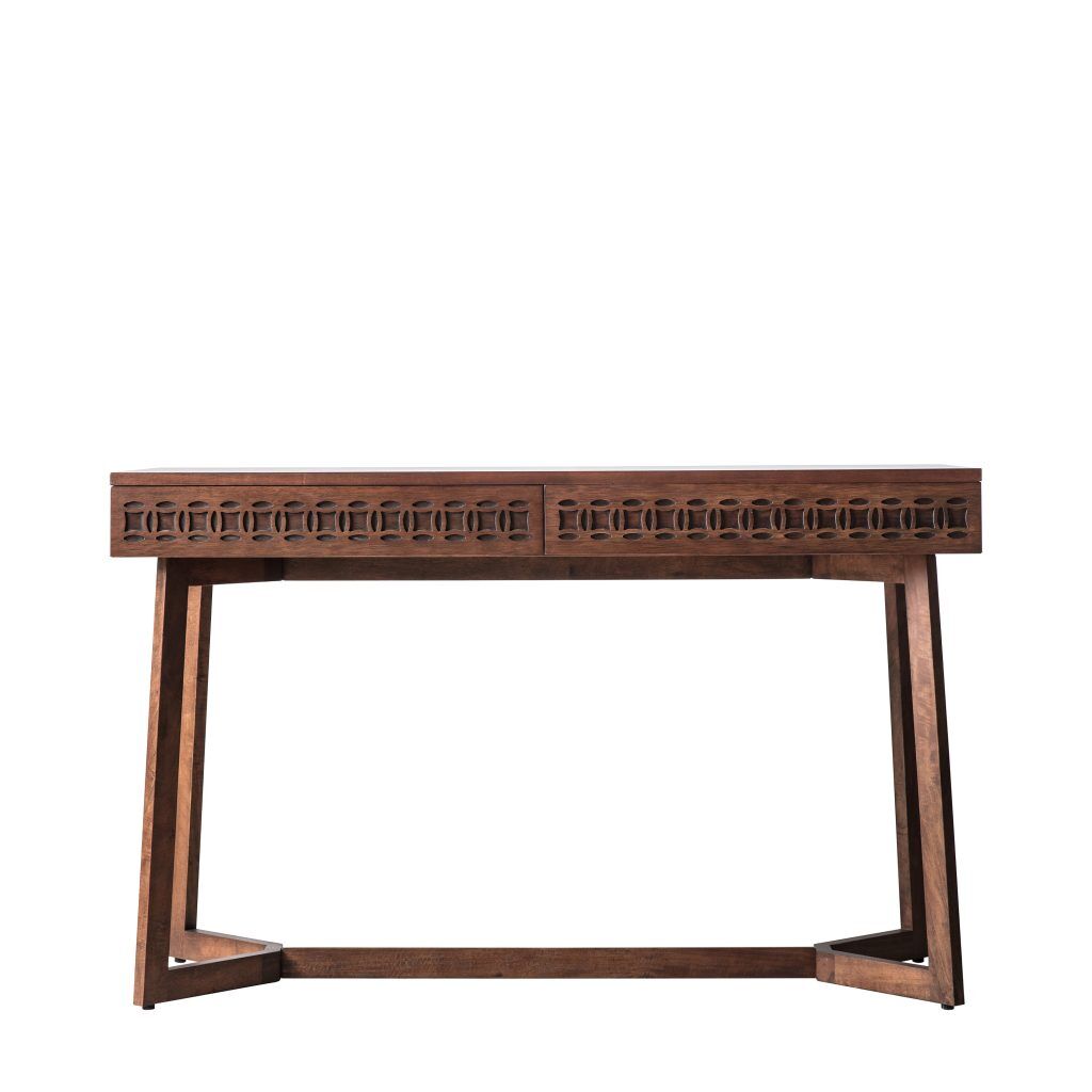 Gallery Direct Boho Retreat 2 Drawer Desk | Shackletons
