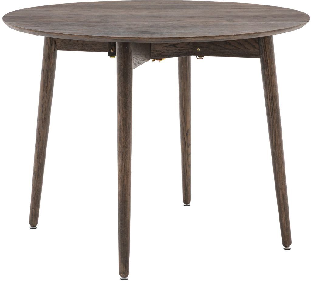 Gallery Direct Hatfield Folding Dining Table Smoked | Shackletons