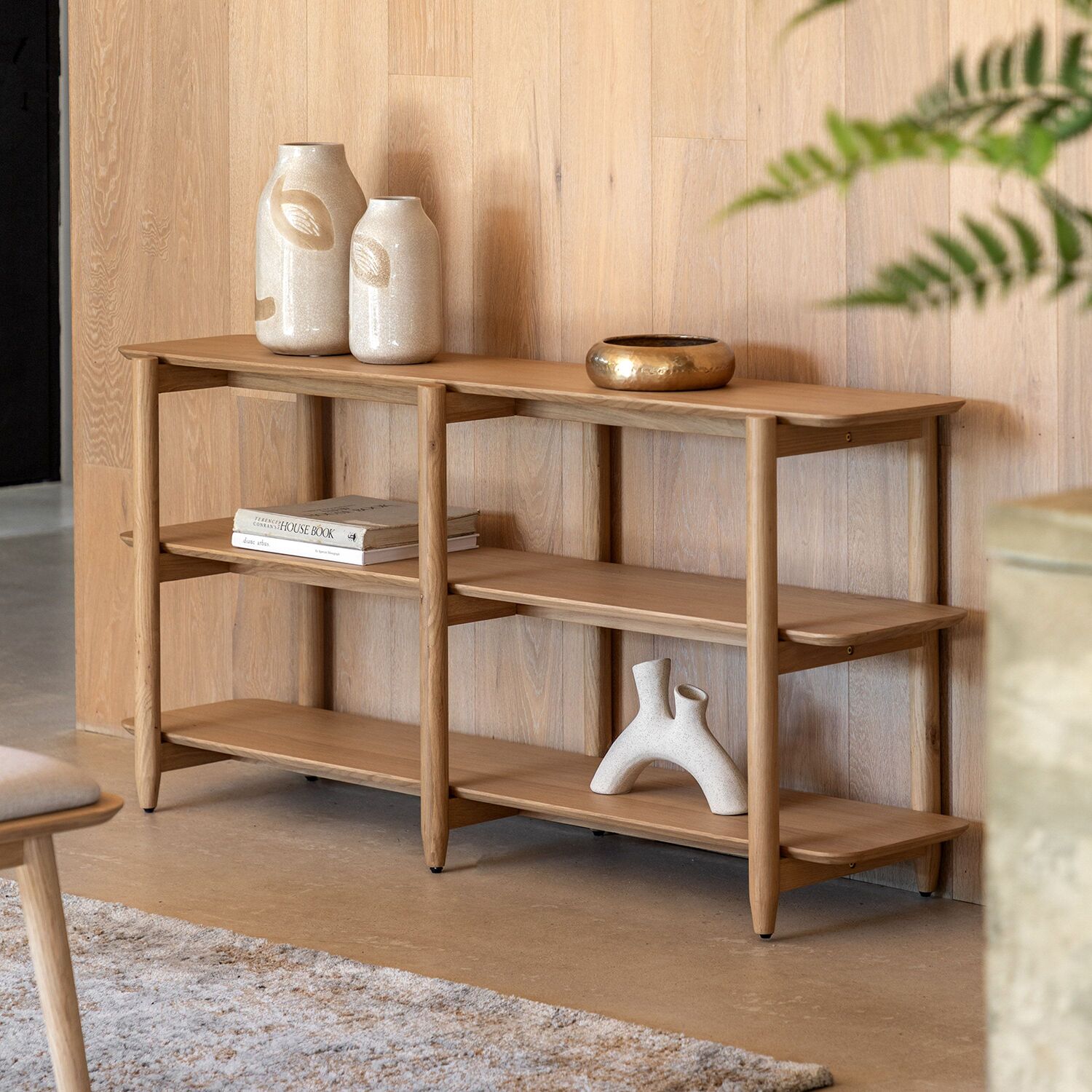 Gallery Direct Hatfield Open Display Natural