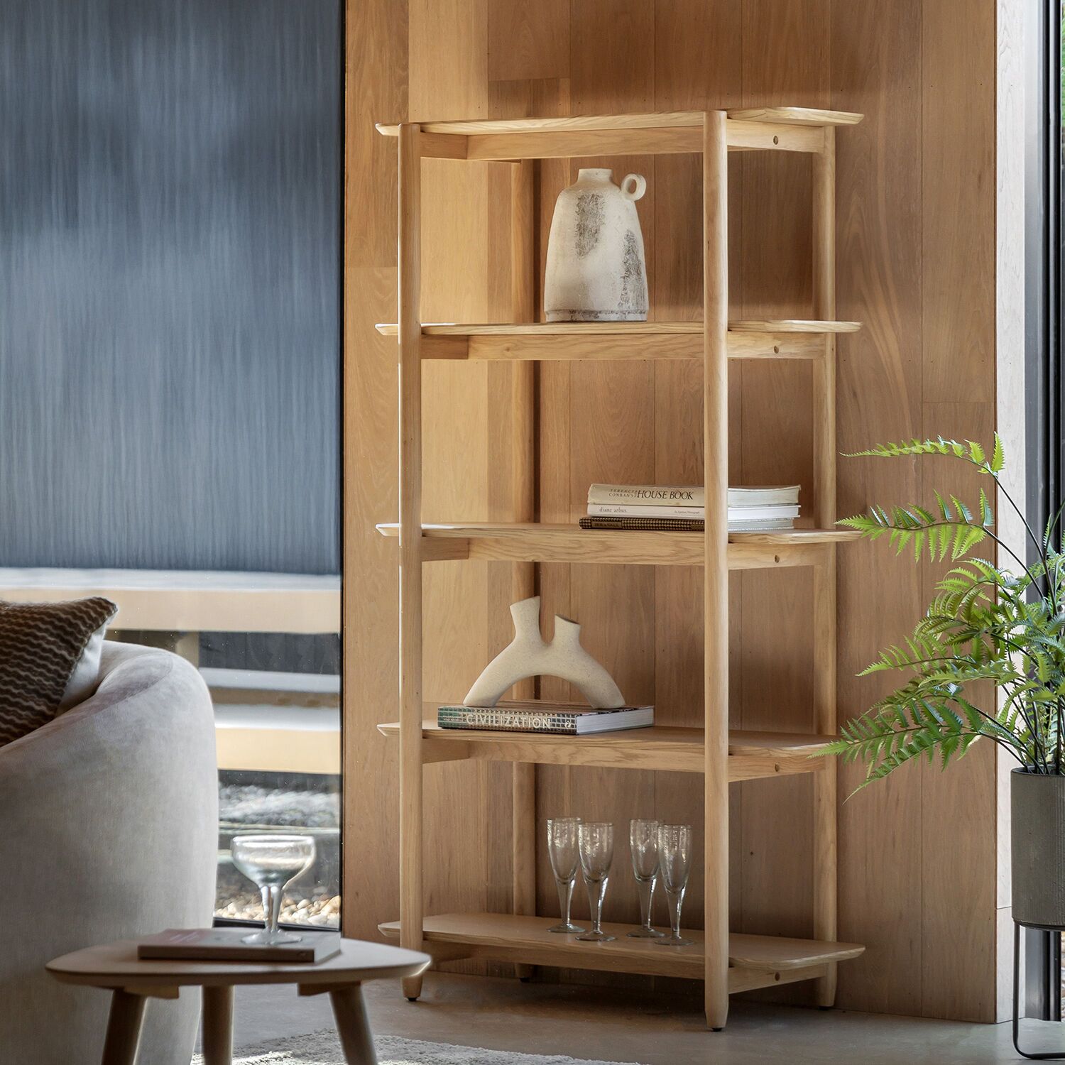 Gallery Direct Hatfield Open Display Natural