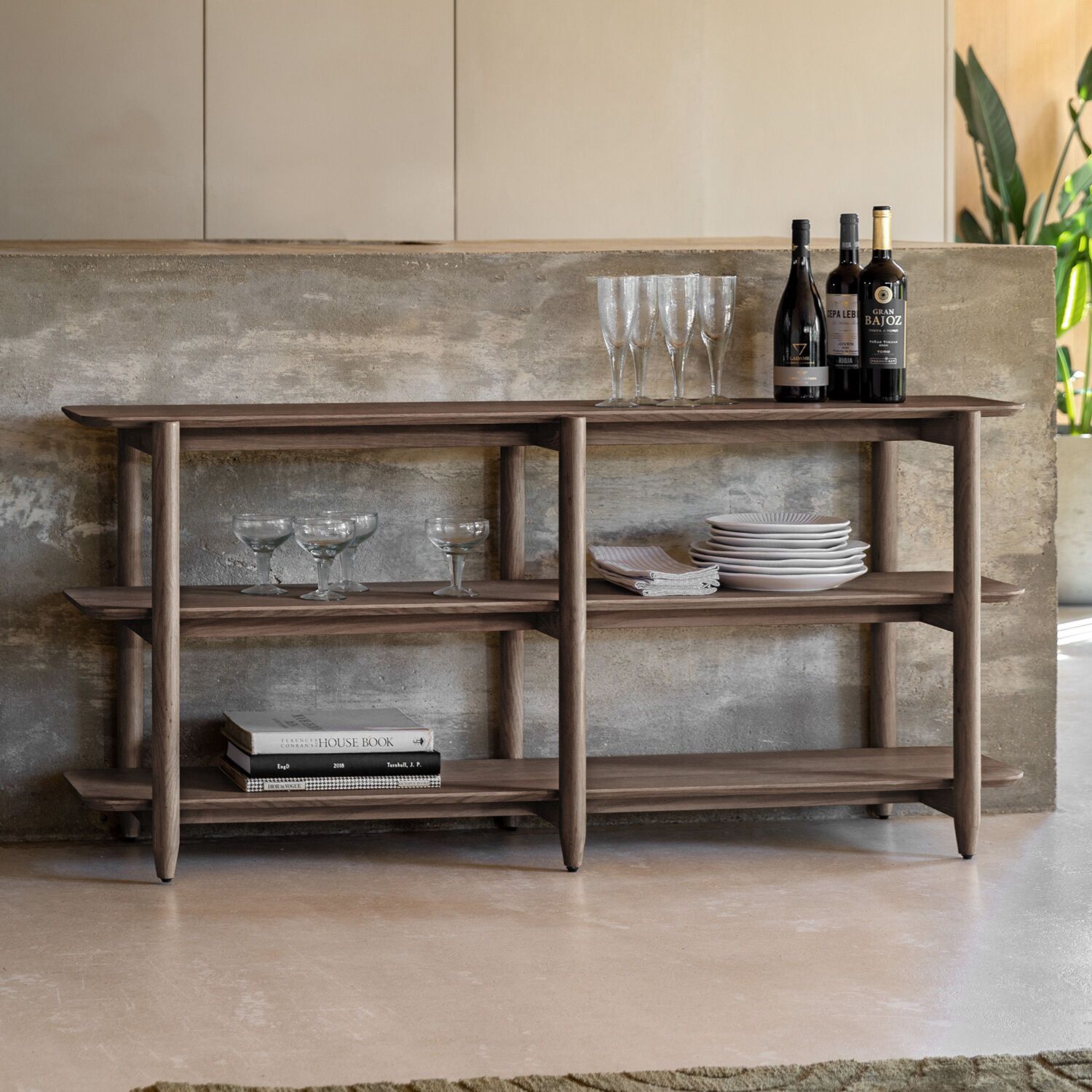 Gallery Direct Hatfield Open Display Smoked