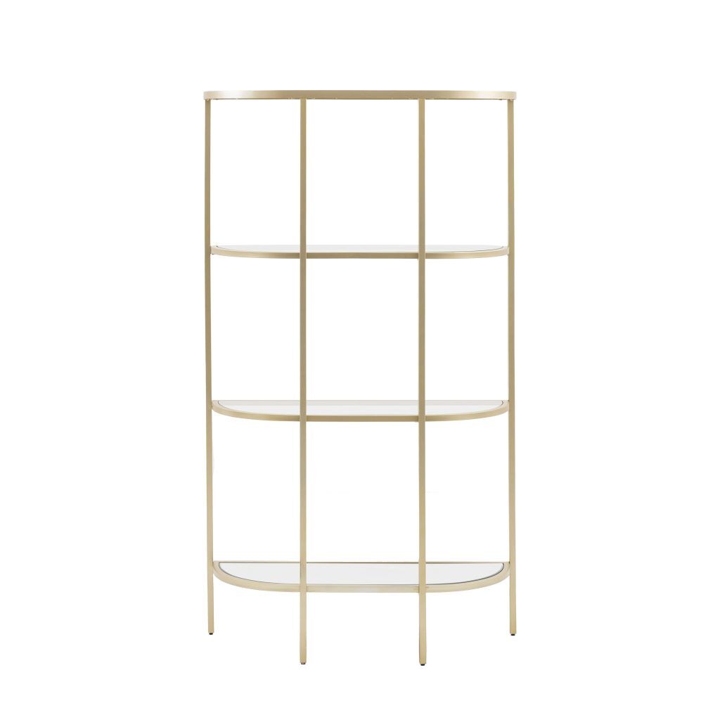 Gallery Direct Hudson Display Unit Champagne | Shackletons