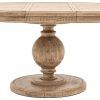 Gallery Direct Vancouver Round Extending Dining Table