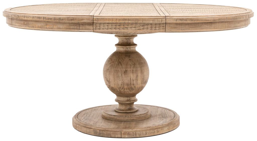 Gallery Direct Vancouver Round Extending Dining Table | Shackletons