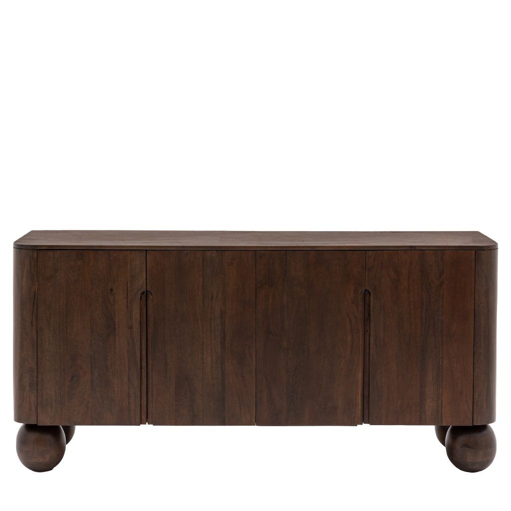 Gallery Direct Sculpt 4 Door Sideboard | Shackletons