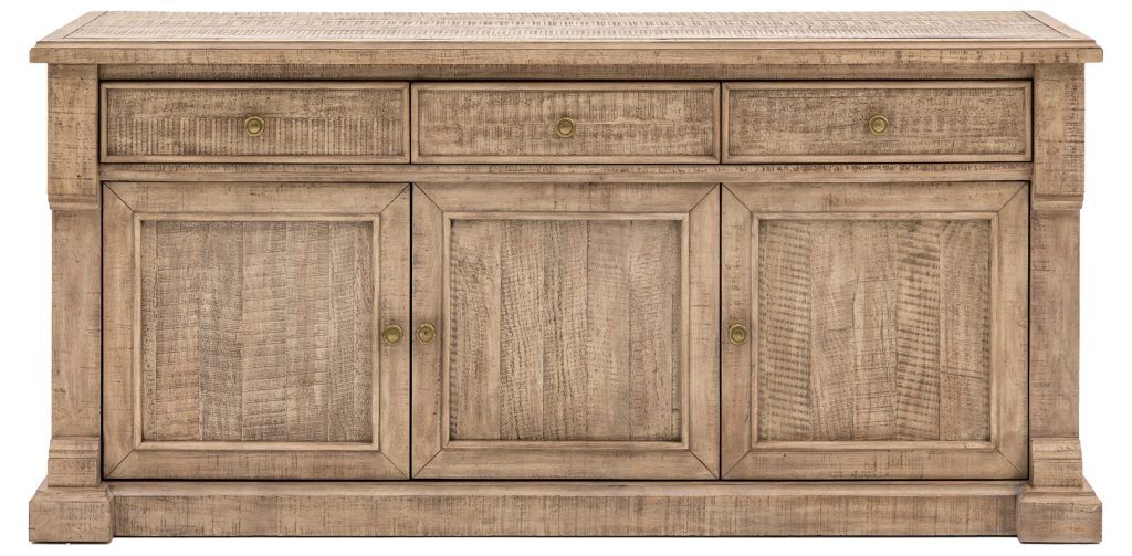 Gallery Direct Vancouver 3 Door 3 Drawer Sideboard | Shackletons