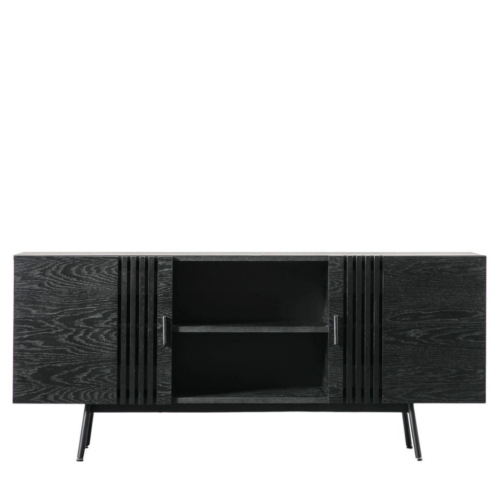 Gallery Direct Holsen Sideboard Black | Shackletons